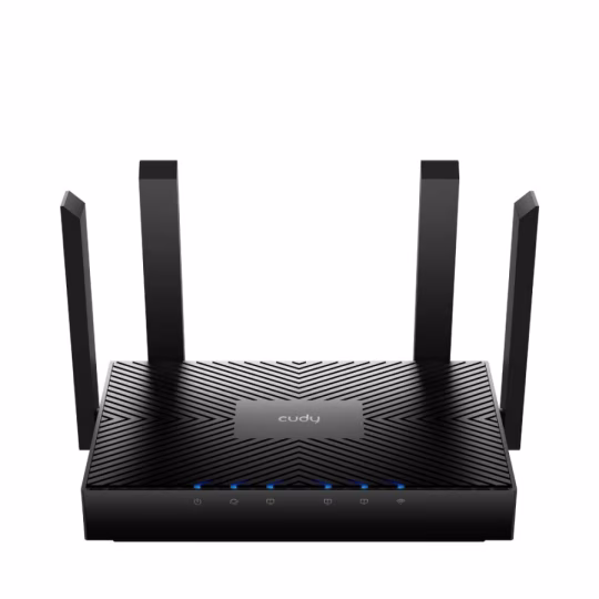 Cudy WR3000 router wireless Gigabit Ethernet Dual-band (2.4 GHz/5 GHz) Nero