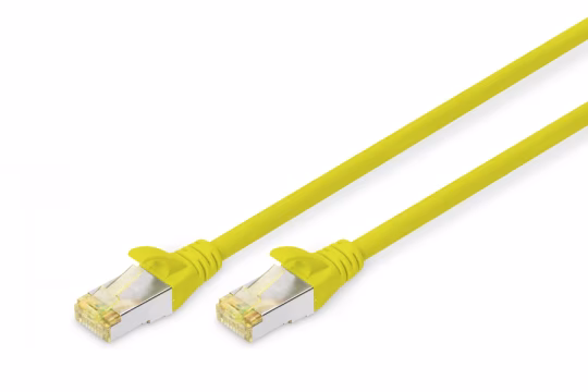 Digitus DK-1644-A-0025/Y cavo di rete Giallo 0.25 m Cat6a S/FTP (S-STP)