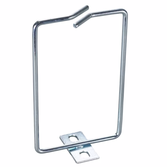 Anello Passacavi Frontale 80x120 mm in Acciaio Zincato per Armadi Rack