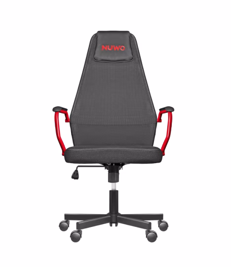 NUWO SEDIA GRID, ROSSO E NERO