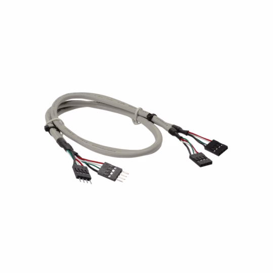 InLine Cavo USB 2.0 interno 2x4pin maschio / 2x4pin femmina, prolunga, 0,60m