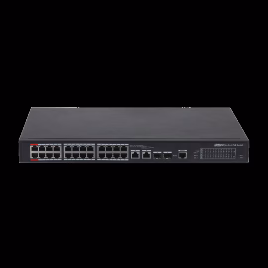 Dahua PFS4226-24ET-360-V3 Switch PoE gestito da 24 porte 100 Mbps + 2 porte Gigabit