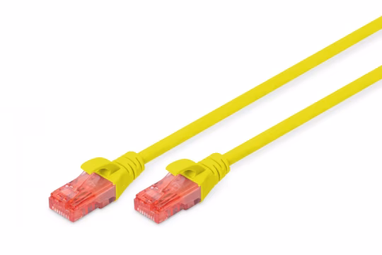 Digitus DK-1612-030/Y cavo di rete Giallo 3 m Cat6 U/UTP (UTP)