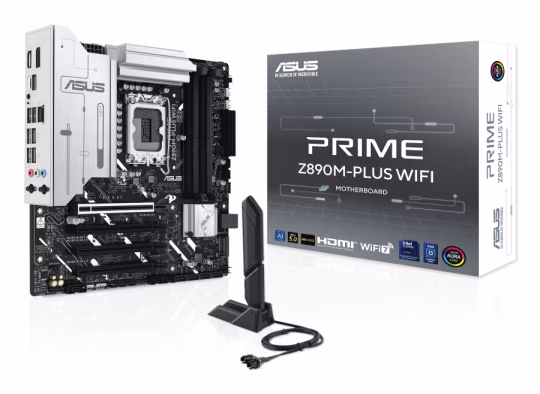 ASUS MB PRIME Z890M-PLUS WIFI LGA1851,Z890,USB 20GBPS,MB