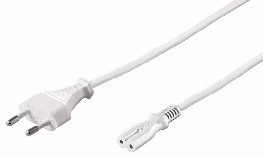 MicroConnect PE030705W Power Cord Notebook 0.5m White