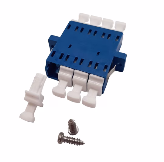 Adattatore Quadrupolo LC/PC Monomodale plastica