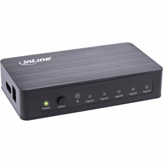 Switch HDMI InLine, 5 porte, 4K2K a 60 Hz, HDCP 2.2