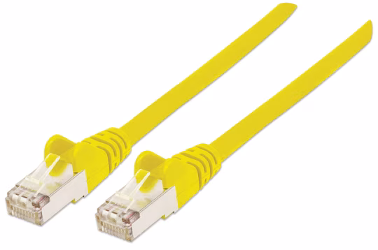 Cavo Patch Cat.7 Plug RJ45 6A S/FTP LSZH 0.25m Giallo