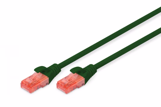 Digitus DK-1617-0025/G cavo di rete Verde 0.25 m Cat6 U/UTP (UTP)