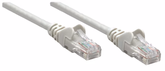Intellinet RJ-45 M/M. 10m cavo di rete Grigio Cat6 U/UTP (UTP)