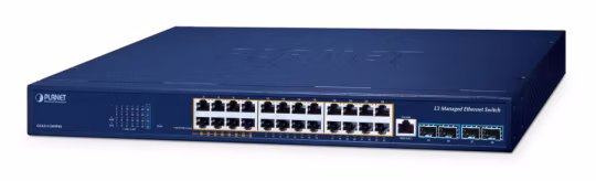 Planet GS-6311-24HP4X Layer 3 8-Port 10/100/1000T