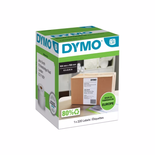 DYMO S0904980 Lw 4XL Labels 104x159mm