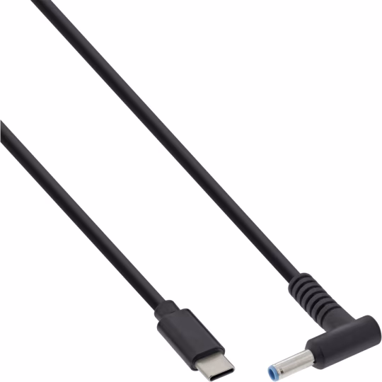 InLine Cavo di ricarica USB-C a HP Notebook (rotondo/piccolo), 2m