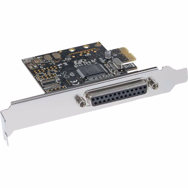 Scheda parallela aggiuntiva, I/0-Controller, PCIe ( PCI-Express ), 1x Sud-D 25pin femmina, Moschip MCS9904CV-AA