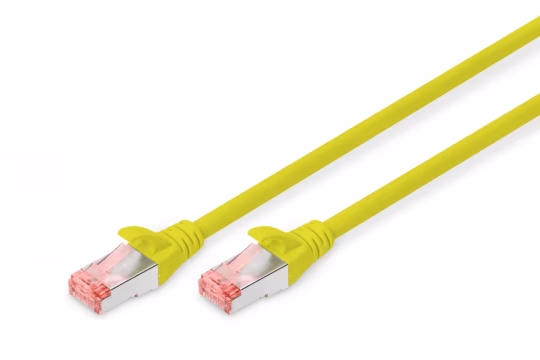 Digitus DK-1644-010/Y cavo di rete Giallo 1 m Cat6 S/FTP (S-STP)