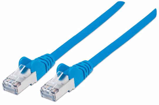 Cavo Patch Cat.7 Plug RJ45 6A S/FTP LSZH 3 metri Blu
