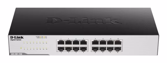 D-Link GO-SW-16G/E 16-Port GIGABIT EASY DESKTOP
