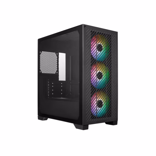 COOLER MASTER E301-KGNN-S00 CASE MINITOWER NO PSU ELITE 301 BK USB A+C 3.5/2.5 RGB GLASS MATX MITX