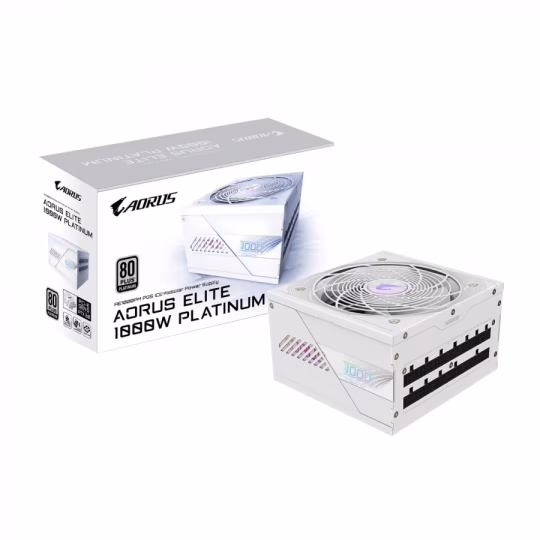 GIGABYTE AORUS ELITE P1000W ICE alimentatore per computer 1000 W 20+4 pin ATX Bianco