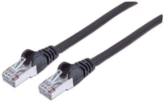 Cavo Patch Cat.7 Plug RJ45 6A S/FTP LSZH 3 metri Nero