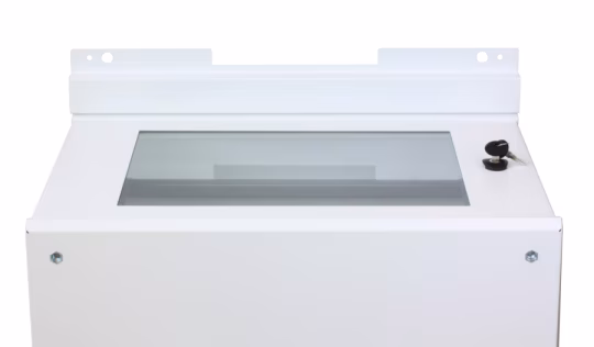 Staffe a Parete per Fissaggio Armadio Serie EE Bianco