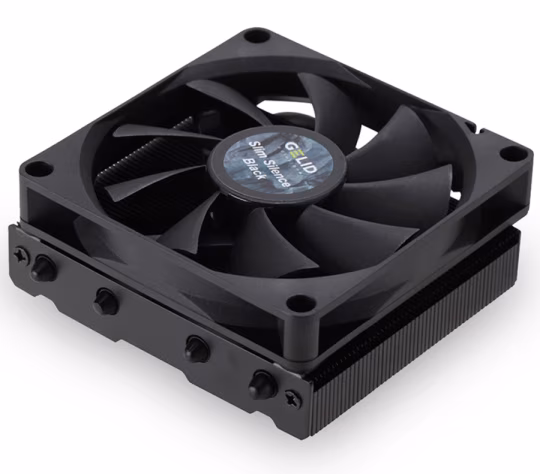 Dissipatore CPU a Basso Profilo con Ventola PWM Intelligente