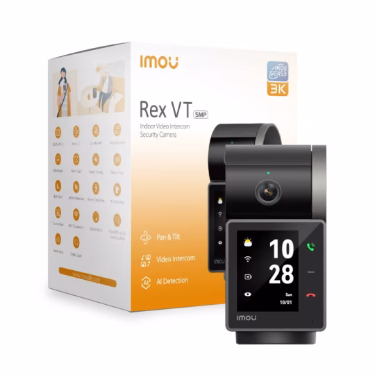 Imou Rex VT Pro Telecamera di sicurezza IP Interno 2880 x 1620 Pixel Scrivania