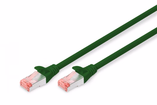 Digitus DK-1644-010/G cavo di rete Verde 1 m Cat6 S/FTP (S-STP)