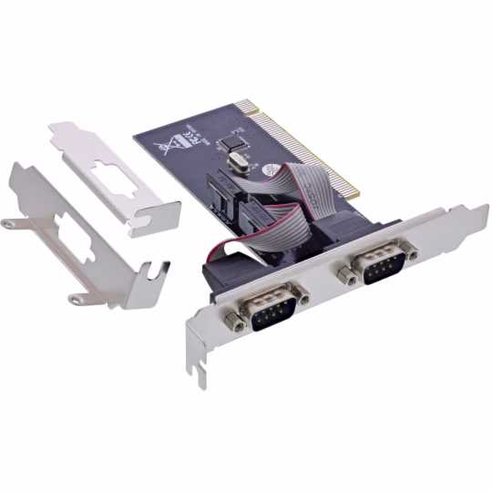 InLine Scheda di interfaccia PCI, 2x seriale RS232, CH351Q