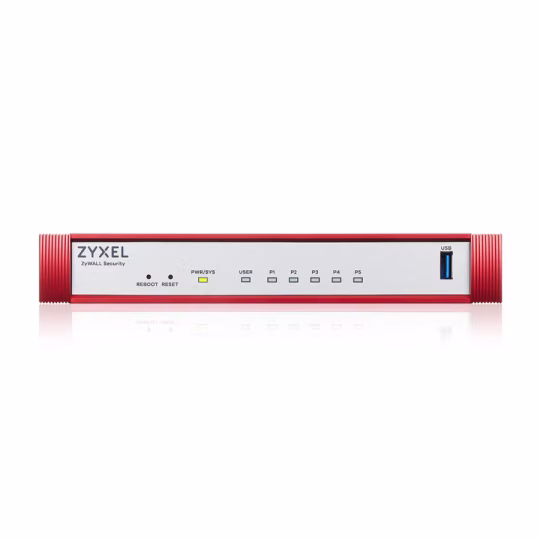 ZYXEL FIREWALL 5P GBE 2P GBPS WAN-VPN 20 IPSEC 15 SSL