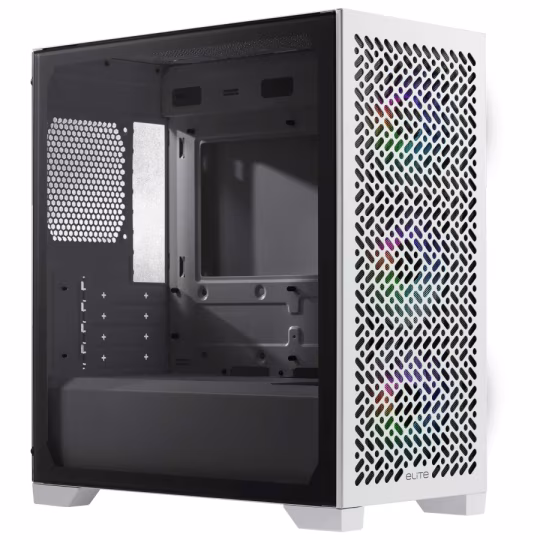 COOLER MASTER CASE MB ATX/MICRO ATX/MINI ITX, 3 VENTOLE ARGB, SUPPORTO RAD 280MM, USB-C, BIANCO