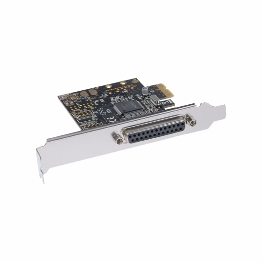 InLine Scheda parallela PCIe, 1x Sud-D 25pin femmina, Moschip MCS9904CV-AA