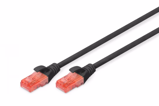 Digitus DK-1617-030/BL cavo di rete Nero 3 m Cat6 U/UTP (UTP)