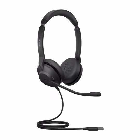 Jabra 23189-999-979 Evolve2 30 SE Cuffie da ufficio cablate nere
